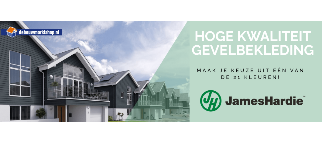 Gevelbekleding van James Hardie